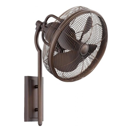 Quorum Oiled Bronze Wall Fan 92413-86